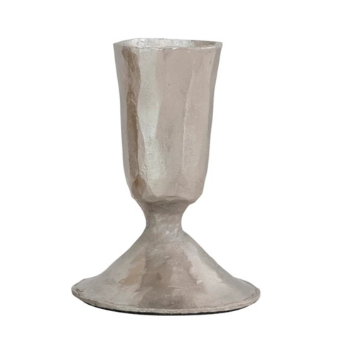 Ferro Taper Holder, Antique Nickel