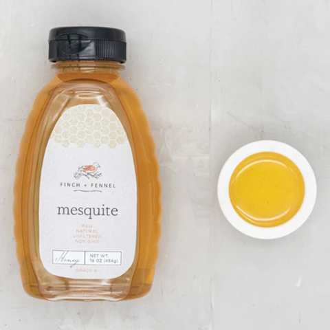 Finch + Fennel Grade A Unfiltered Mesquite Honey