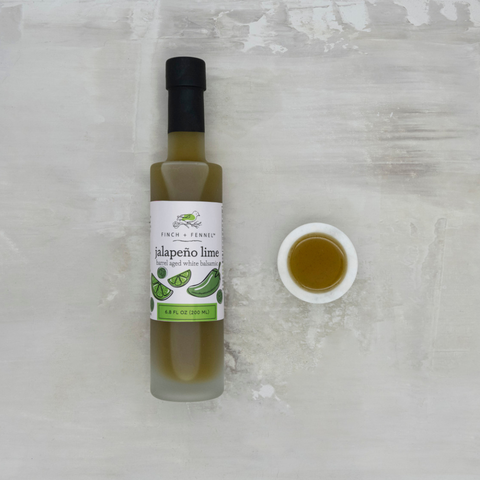 Finch + Fennel Jalapeño Lime Barrel Aged White Balsamic