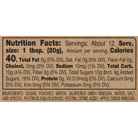 Finch + Fennel Jalapeño Peach Preserves