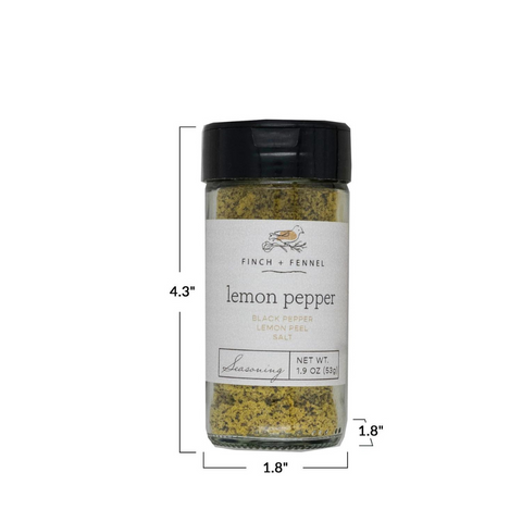 Finch + Fennel Lemon Pepper Seasoning Blend