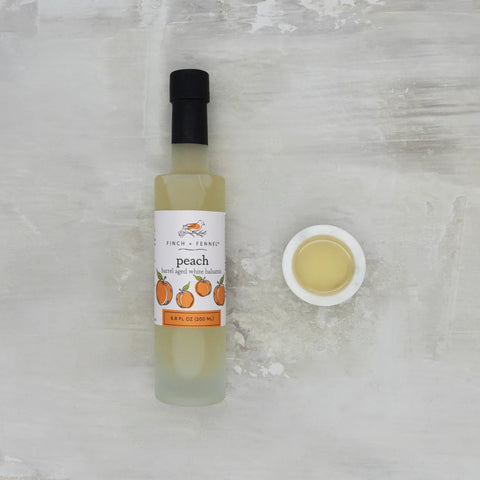 Finch + Fennel Peach Barrel Aged White Balsamic
