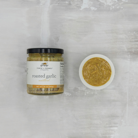 Finch + Fennel Roasted Garlic Mustard