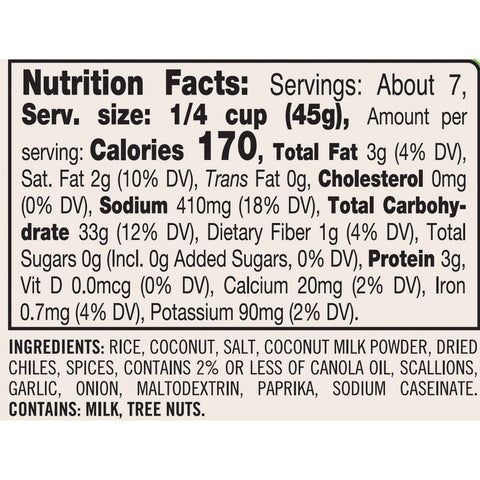 Finch + Fennel Thai Coconut Rice