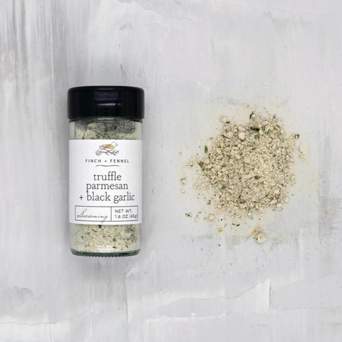 Finch + Fennel Truffle Parmesan & Black Garlic Seasoning Blend