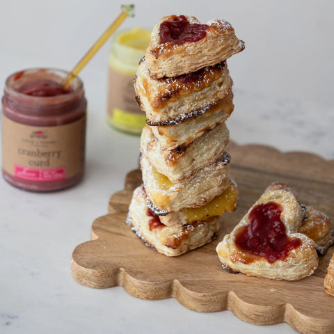 Finch + Fennel Cranberry Curd Sauce