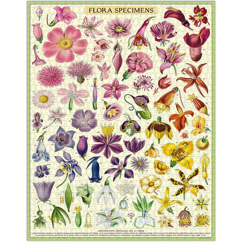 Flora Specimens Puzzle - Cavallini