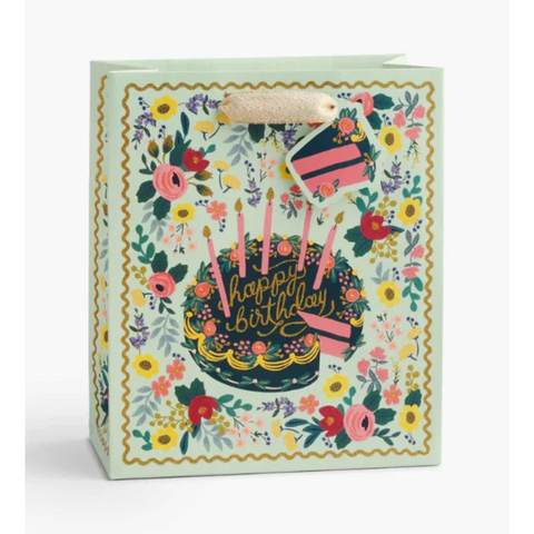 Floral Cake Medium Gift Bag - Rifle Paper Co