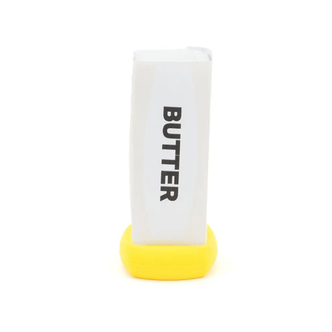Food Huggers Reusable Silicone Butter Saver – Yellow