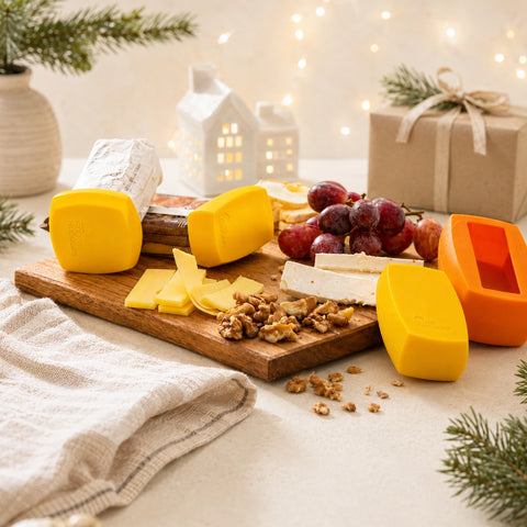Food Huggers Reusable Silicone Cheese Savers