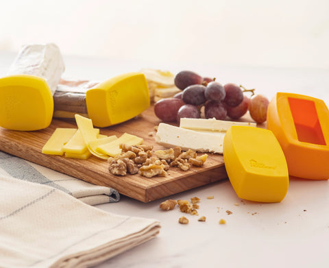 Food Huggers Reusable Silicone Cheese Savers