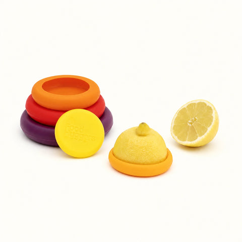 Food Huggers Reusable Silicone Food Savers – Autumn Harvest