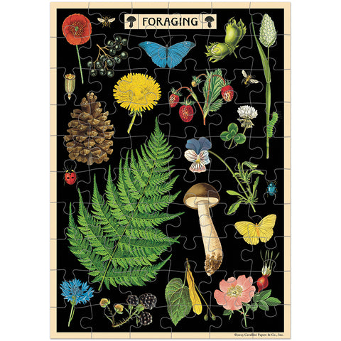 Foraging Puzzle Greeting Card - Cavallini