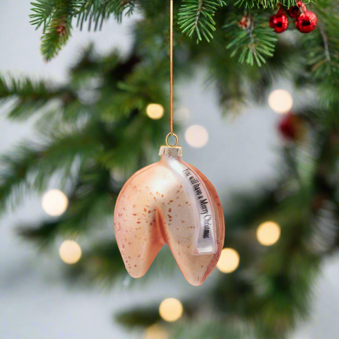 Fortune Cookie Ornament