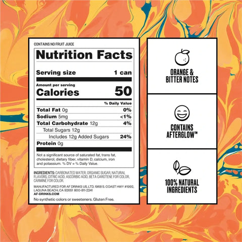 Free AF Apero Spritz Non Alcoholic Cocktail