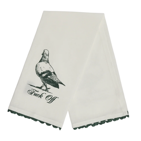 Fuck Off Tea Towel by Fishs Eddy