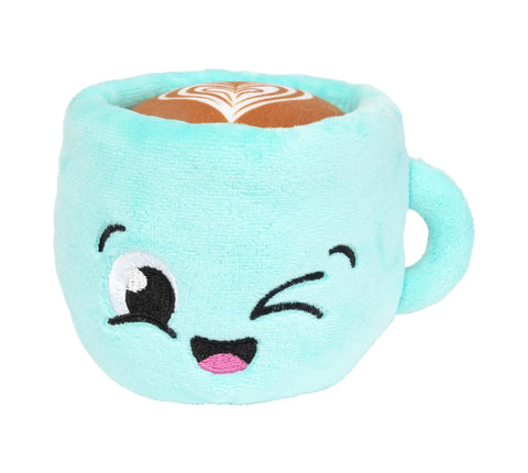 Fuzzyard Croissant & Cappuccino Plush Dog Toy 2pk