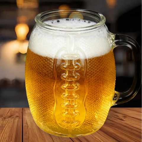 Game Day Glass Beer Mug