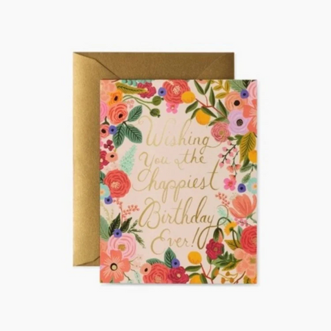Garden Party Birthday Card - Rifle Paper Co