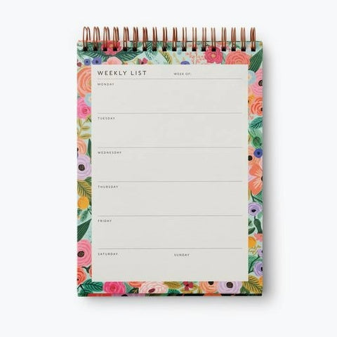 Garden Party Desktop Weekly Planner - Rifle Paper Co