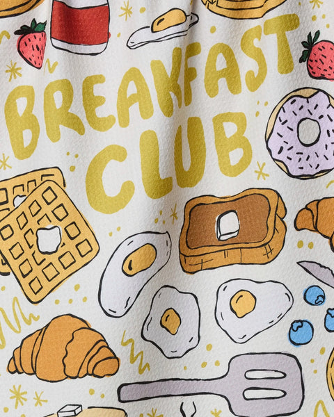 Geometry Breakfast Club Tea Towel