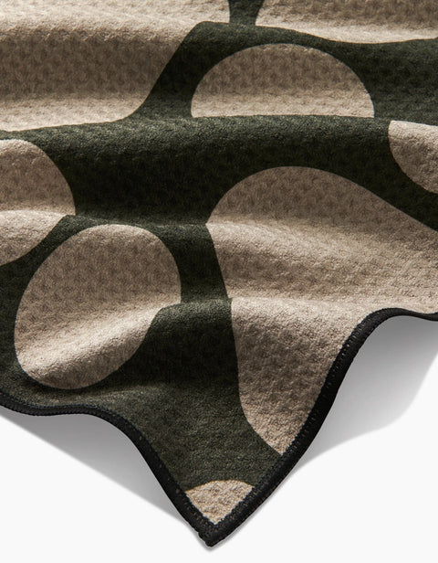 Geometry Paw Prints Paw Towel