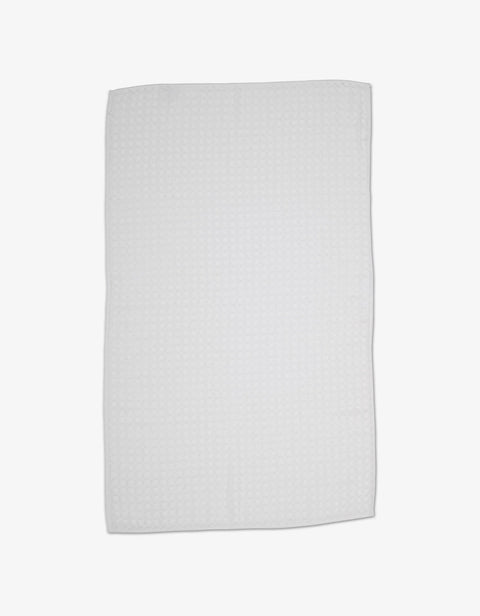 Geometry Waffle Bath Towel - Cloud