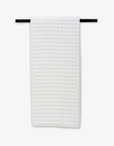 Geometry Waffle Hand Towel - Cloud