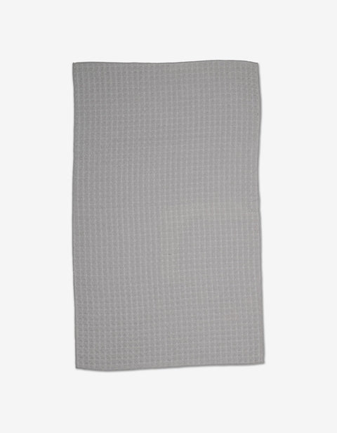 Geometry Waffle Hand Towel - Stone