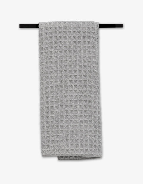 Geometry Waffle Hand Towel - Stone