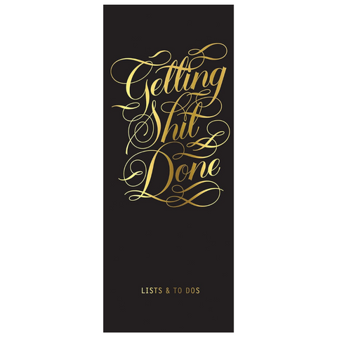 Getting Shit Done List Ledger