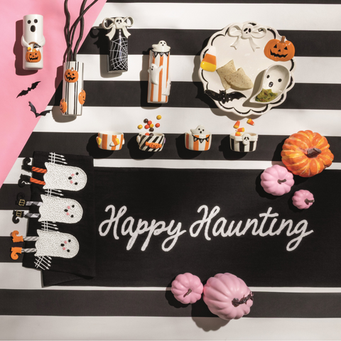 Ghost Dangle Leg Table Runner