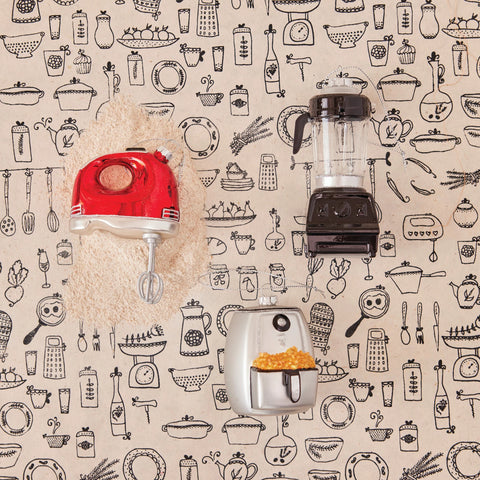 Glass Air Fryer Ornament