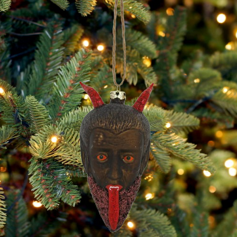Krampus Head Ornament