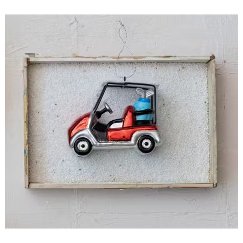 Golf Cart Ornament