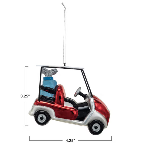 Golf Cart Ornament