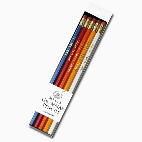 Grammar Rules Pencil Set