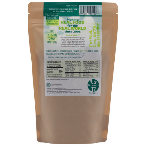 Granola Factory All Natural Honey Pecan Baked Granola