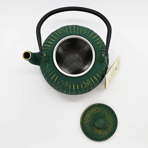 Green Bamboo Design Tea Pot