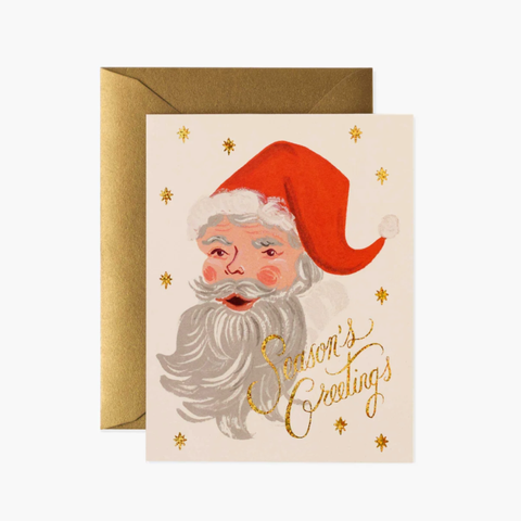 Greetings From Santa Boxed Cards - Rifle Paper Co