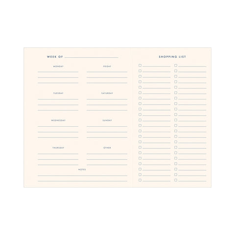 Grid Meal Planner - Ruff House Print Shop