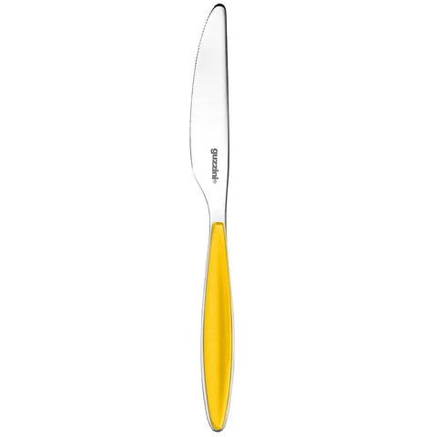 Table Knife, Guzzini Feeling Flatware Series - Amber
