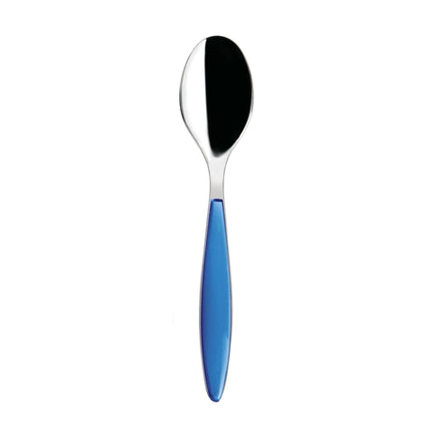 Teaspoon, Guzzini Feeling Flatware Series - Mediterranean Blue