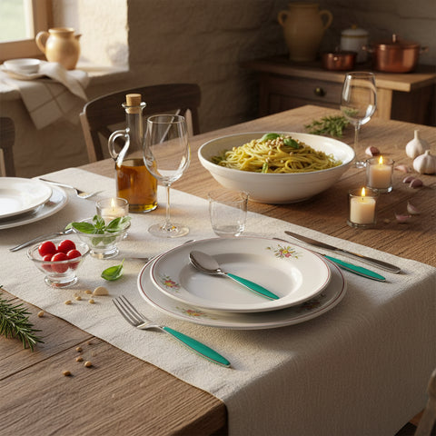 Tablespoon, Guzzini Feeling Flatware Series - Emerald