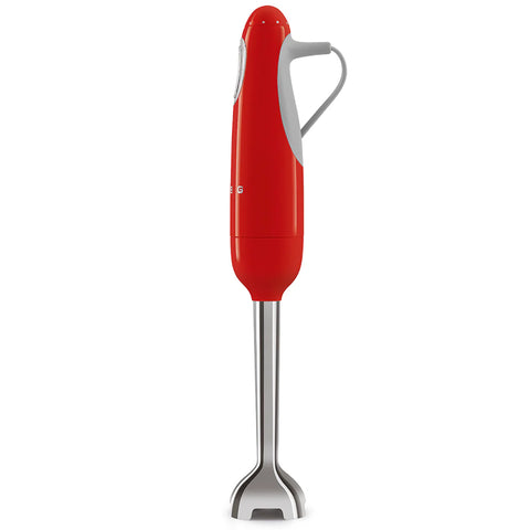 SMEG Retro Style  Hand Blender with Accessories Pack, Red