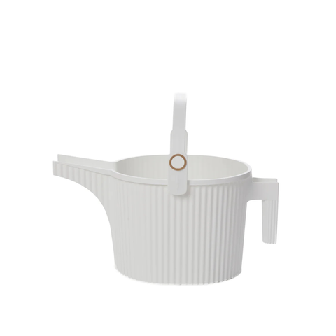 Hachiman Garden Beetle Watering Can, Large - White