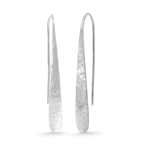 Hammered Long Pull Through Hoops - Boma