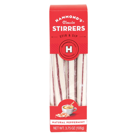 Hammond's All-Natural Peppermint Cocoa Stirrers