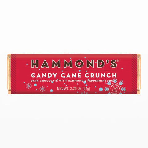 Hammond's Chocolate Bar - Candy Cane Crunch