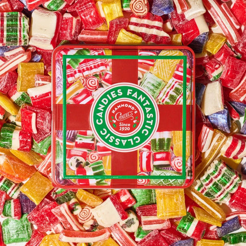 Hammond's Classic Candy - Christmas Holiday Mix - 16 oz Tin